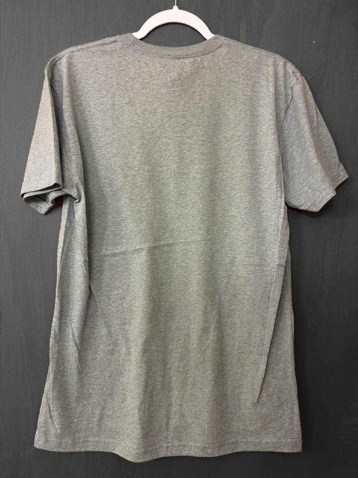 Lilac City Center Tee - Gray and Orchid Pink